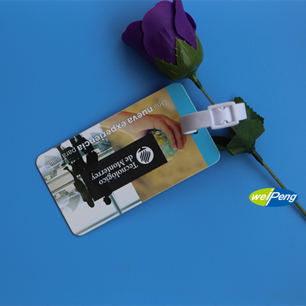 PVC voltage luggage card